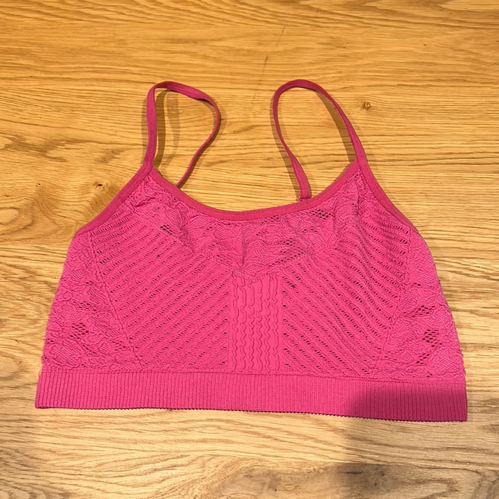 Cute pink tank top